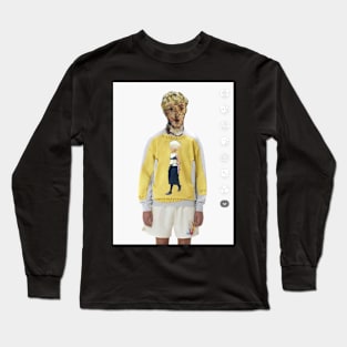 the yellow wallpaper (tautology) patron_1_look 1 Long Sleeve T-Shirt